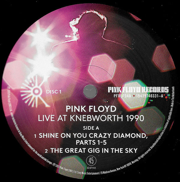 Pink Floyd - Live At Knebworth 1990 | Mint (M) Mint (M)-