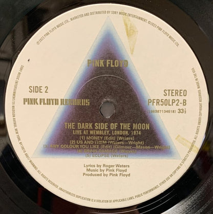 Pink Floyd - The Dark Side Of The Moon (Live At Wembley 1974) | Mint (M) Mint (M)-