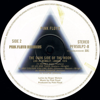 Pink Floyd - The Dark Side Of The Moon (Live At Wembley 1974) | Mint (M) Mint (M)-