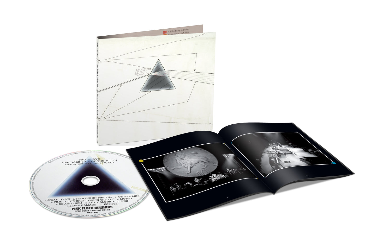 Pink Floyd - The Dark Side Of The Moon - Live At Wembley Empire Pool, London, 1974 (CD) | Mint (M) Mint (M)-