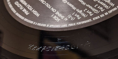 Pink Floyd - Wish You Were Here | Mint (M) Mint (M)-