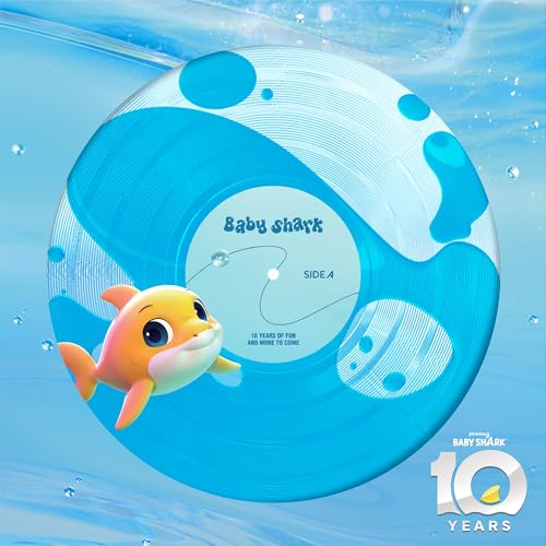 Pinkfong - Baby Shark 10 Years Limited Edition (Clear Liquid-Filled VINYL) | Mint (M) Mint (M)-