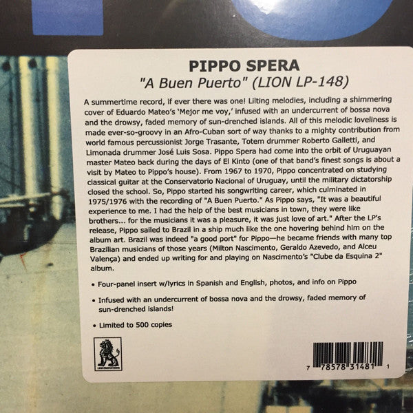 Pippo Spera - A Buen Puerto | Mint (M) Mint (M)-