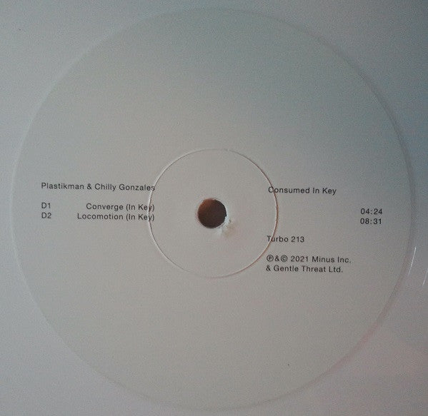 Plastikman & Gonzales - Consumed In Key | Mint (M) Mint (M)-