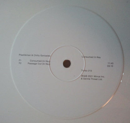 Plastikman & Gonzales - Consumed In Key | Mint (M) Mint (M)-