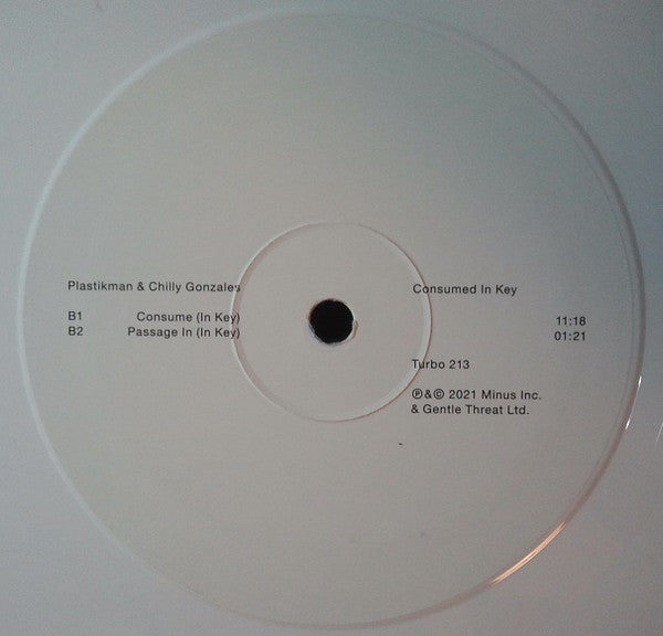 Plastikman & Gonzales - Consumed In Key | Mint (M) Mint (M)-