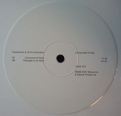 Plastikman & Gonzales - Consumed In Key | Mint (M) Mint (M)-