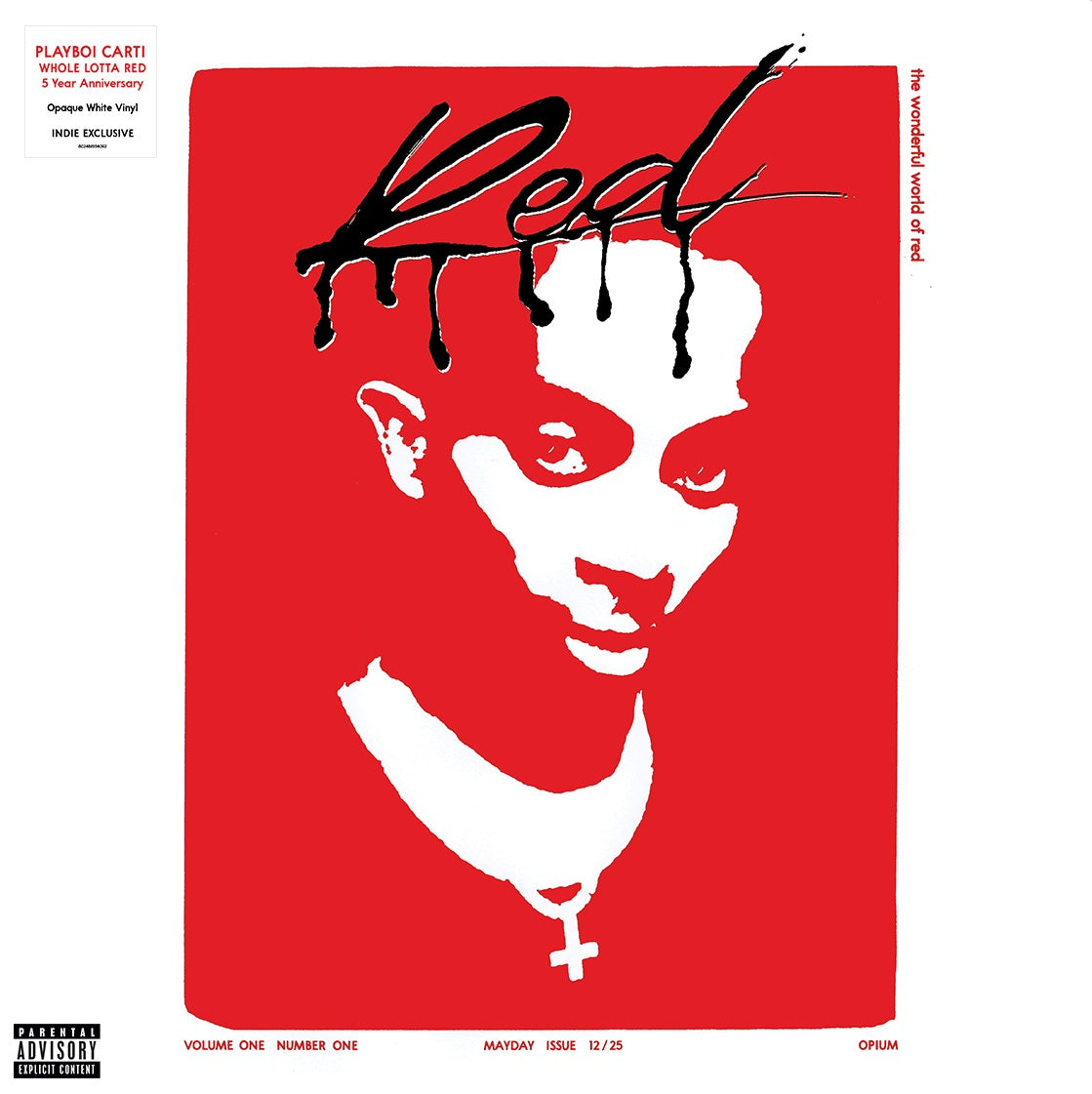 Playboi Carti - Whole Lotta Red (5 Year Anniversary Edition) (Indie Exclusive) [Rain Cloud White 2LP] [Alternate Cover] |-