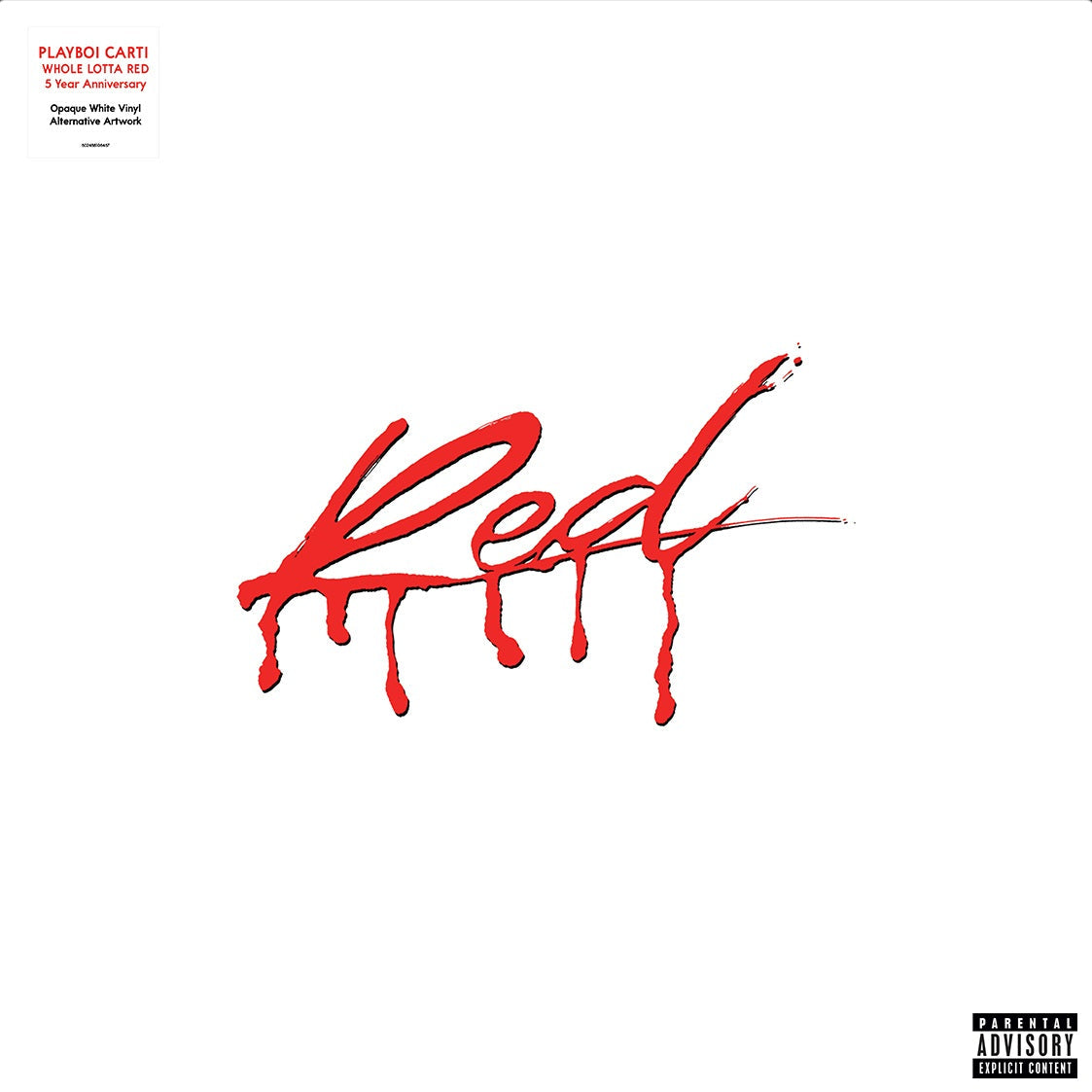 Playboi Carti - Whole Lotta Red (5 Year Anniversary Edition) [Rain Cloud White 2LP] |-