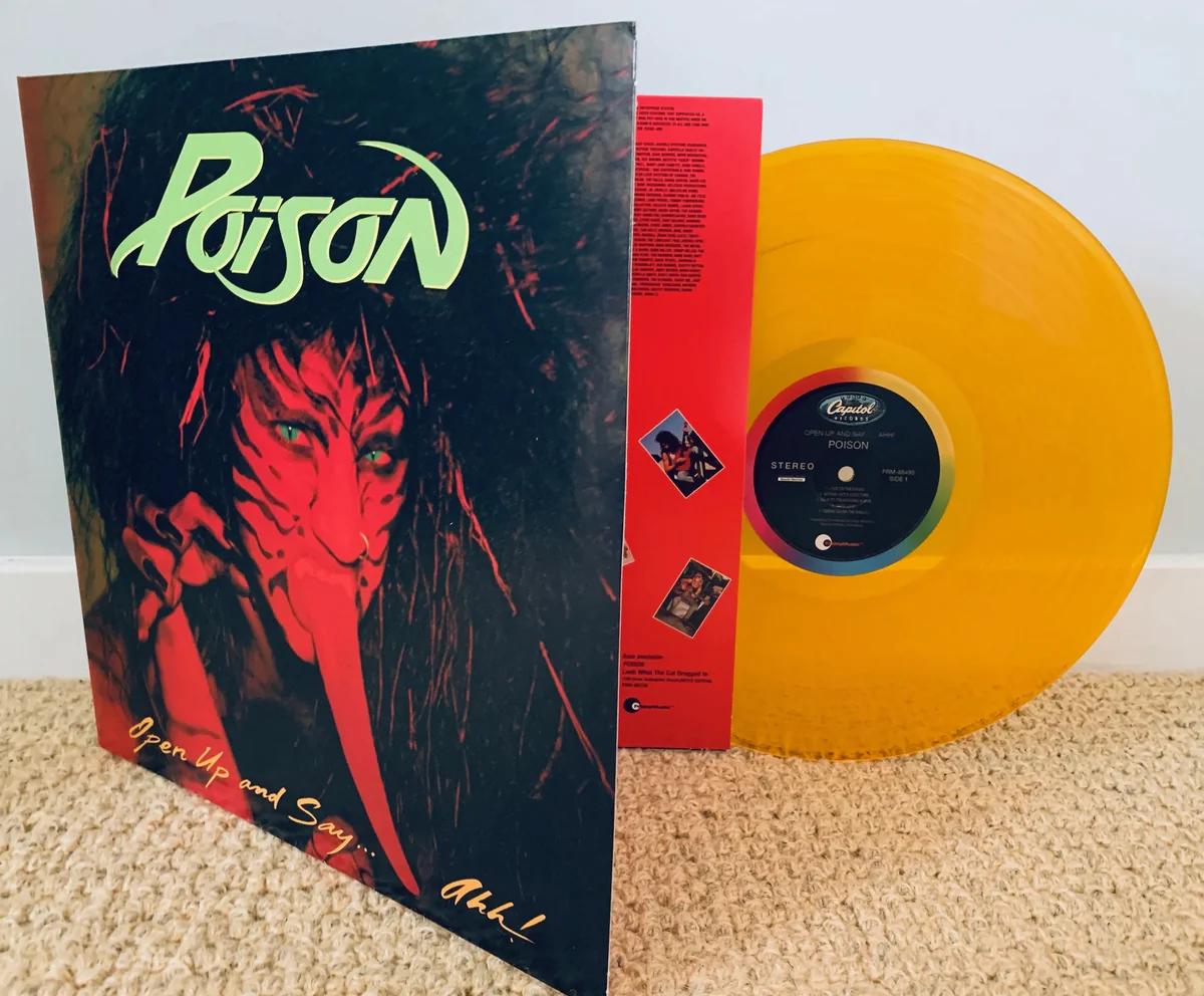 Poison - Open Up And Say Ahh! (Gold, Limited Edition, Gatefold LP Jacket) | Mint (M) Mint (M)-