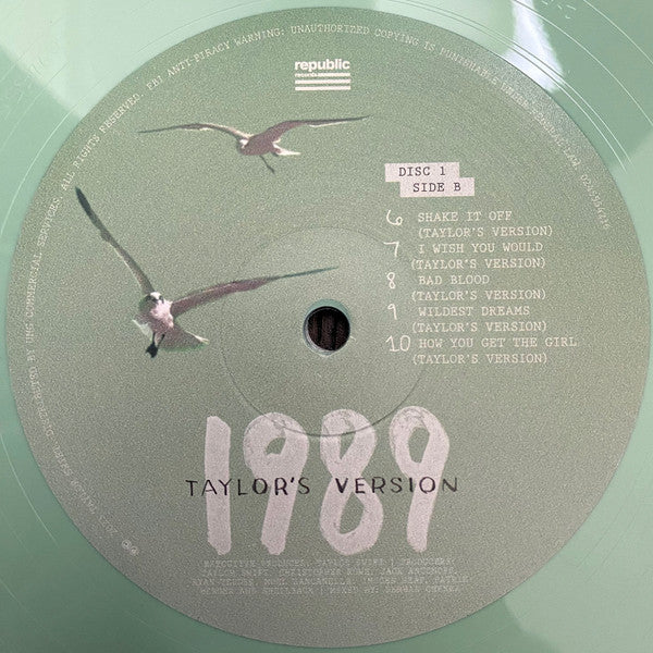 Taylor Swift - 1989 (Taylor's Version 2LP Green Vinyl) | Mint (M) Mint (M)-