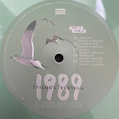 Taylor Swift - 1989 (Taylor's Version 2LP Green Vinyl) | Mint (M) Mint (M)-