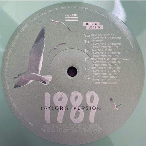 Taylor Swift - 1989 (Taylor's Version 2LP Green Vinyl) | Mint (M) Mint (M)-