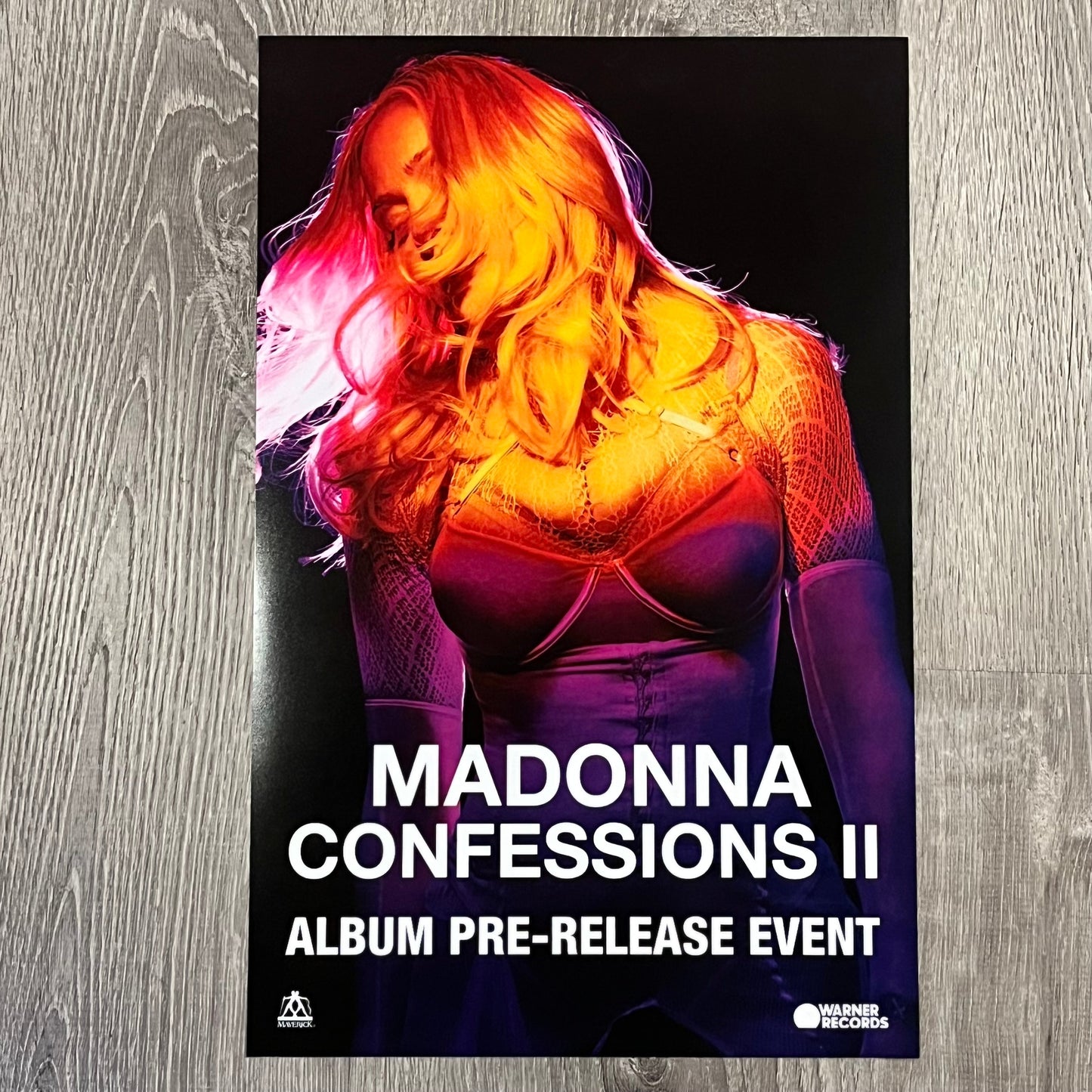 Madonna - Confessions on a Dancefloor (OFFICIAL POSTER 2) | NEW-