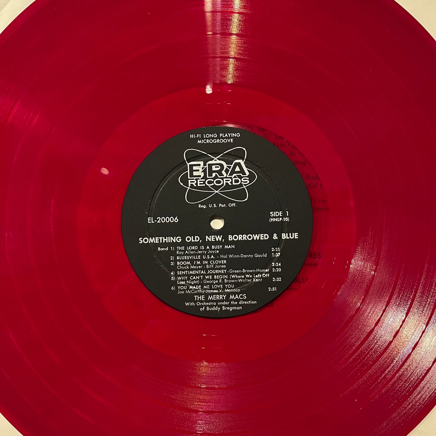The Merry Macs - Something Old, New, Borrowed & Blue | Very Good Plus (VG+) Excellent (EX)-