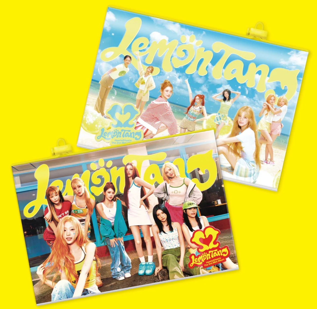 Hearts2Hearts - (PRESALE 7/3/26) Lemon Tang (IMPORT PHOTOBOOK CD) | Mint (M) Mint (M)-