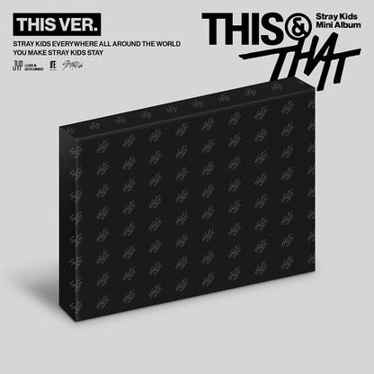 Stray Kids - (PRESALE 8/7/26) THIS & THAT [THIS VER.](LMTD STICKER CD JYP ENT / REPUBLIC 2026) | NEW-