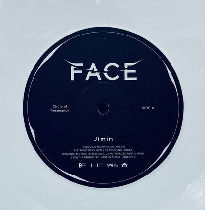 Jimin (2) - Face (VINYL) | Mint (M) Near Mint (NM)-