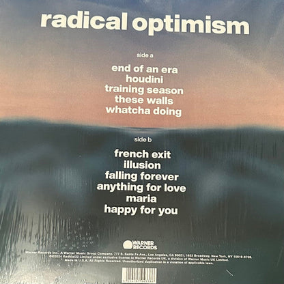 Dua Lipa - Radical Optimism (CLEAR VINYL) | Mint (M) Mint (M)-