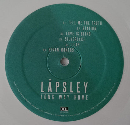 Låpsley - Long Way Home (WHITE VINYL) | Mint (M) Mint (M)-