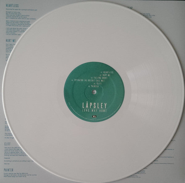 Låpsley - Long Way Home (WHITE VINYL) | Mint (M) Mint (M)-