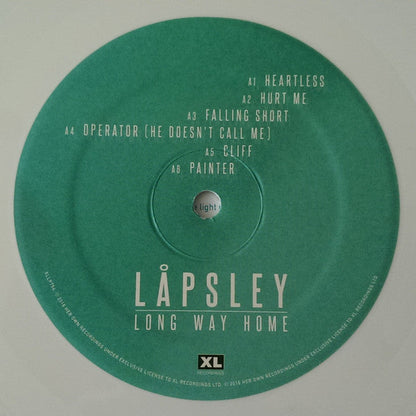 Låpsley - Long Way Home (WHITE VINYL) | Mint (M) Mint (M)-