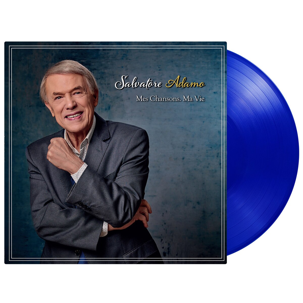 Salvatore Adamo - (PRESALE 7/10/26) Mes Chansons Ma Vie (180G GATEFOLD MOV CLEAR BLUE VINYL) | Mint (M) Mint (M)-