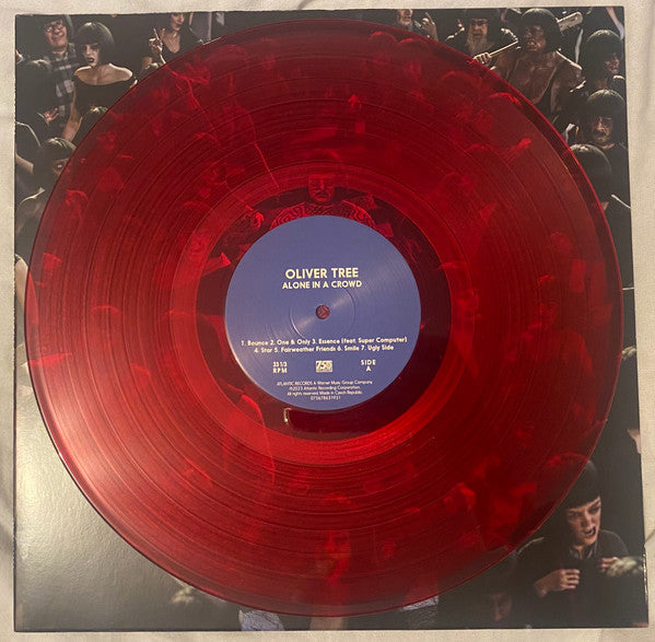 Oliver Tree - Alone In A Crowd (TRANSLUCENT RED VINYL LP) | NEW Mint (M) Mint (M)-