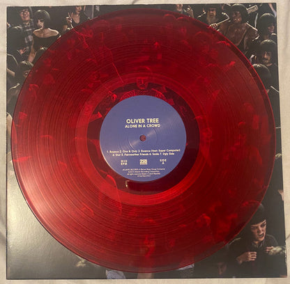 Oliver Tree - Alone In A Crowd (TRANSLUCENT RED VINYL LP) | NEW Mint (M) Mint (M)-