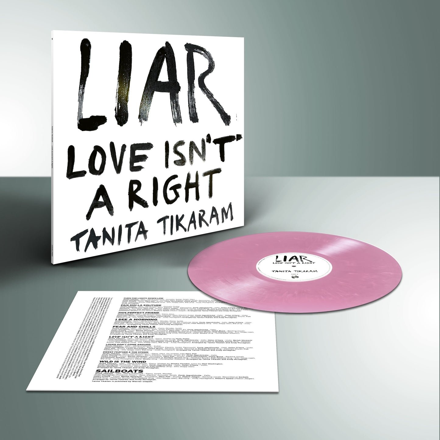 Tanita Tikaram - Liar [Love Isn't A Right](INDIE EXCLUSIVE, PINK RED VINYL) | Mint (M) Mint (M)-