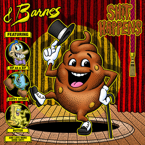 & Barnes - Shit Happens (BROWN SPLATTER VINYL) | Mint (M) Mint (M)-
