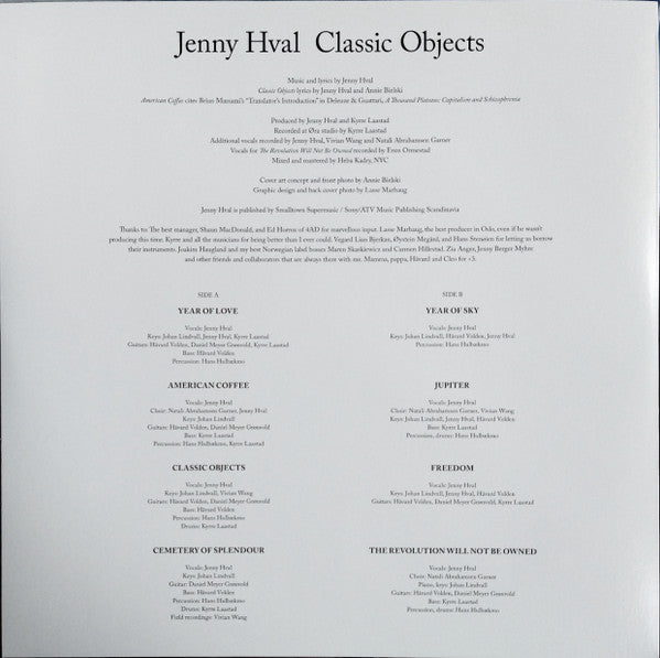 Jenny Hval - Classic Objects (VMP VINYL) | Mint (M) Mint (M)-
