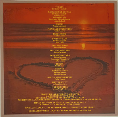 Belinda Carlisle - Once Upon A Time In California (Orange & Yellow Swirl 'California Sunset' Vinyl) | Mint (M) Mint (M)-