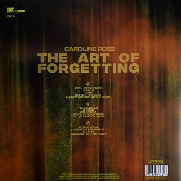 Caroline Rose - The Art of Forgetting (2xVINYL VMP) | Mint (M) Mint (M)-