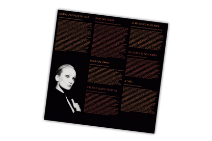 Patricia Kaas - Dans Ma Chair (MOV | ORANGE VINYL) | Mint (M) Mint (M)-