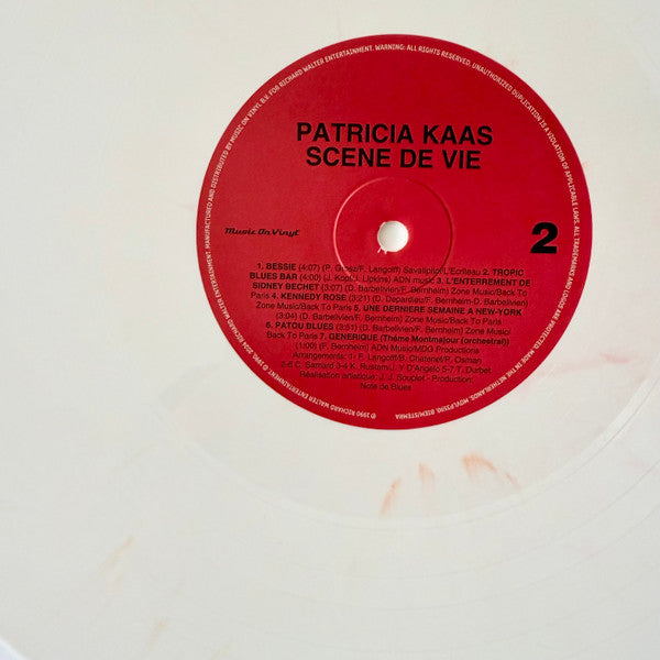 Patricia Kaas - Scène De Vie (WHITE VINYL) | Mint (M) Mint (M)-