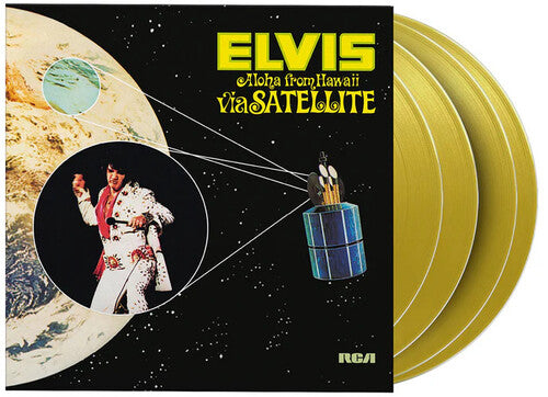 Elvis Presley - (PRE-ORDER 10/10/25) Aloha From Hawaii-Via Satellite [Import] (4xYELLOW VINYL) | Mint (M) Mint (M)-