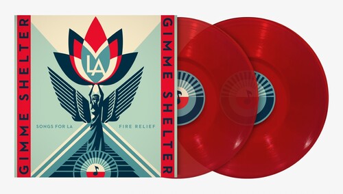 Various Artists - (PRE-ORDER 12/19/2025) Gimme Shelter: Songs For La Fire Relief (RED 2xVINYL) |-