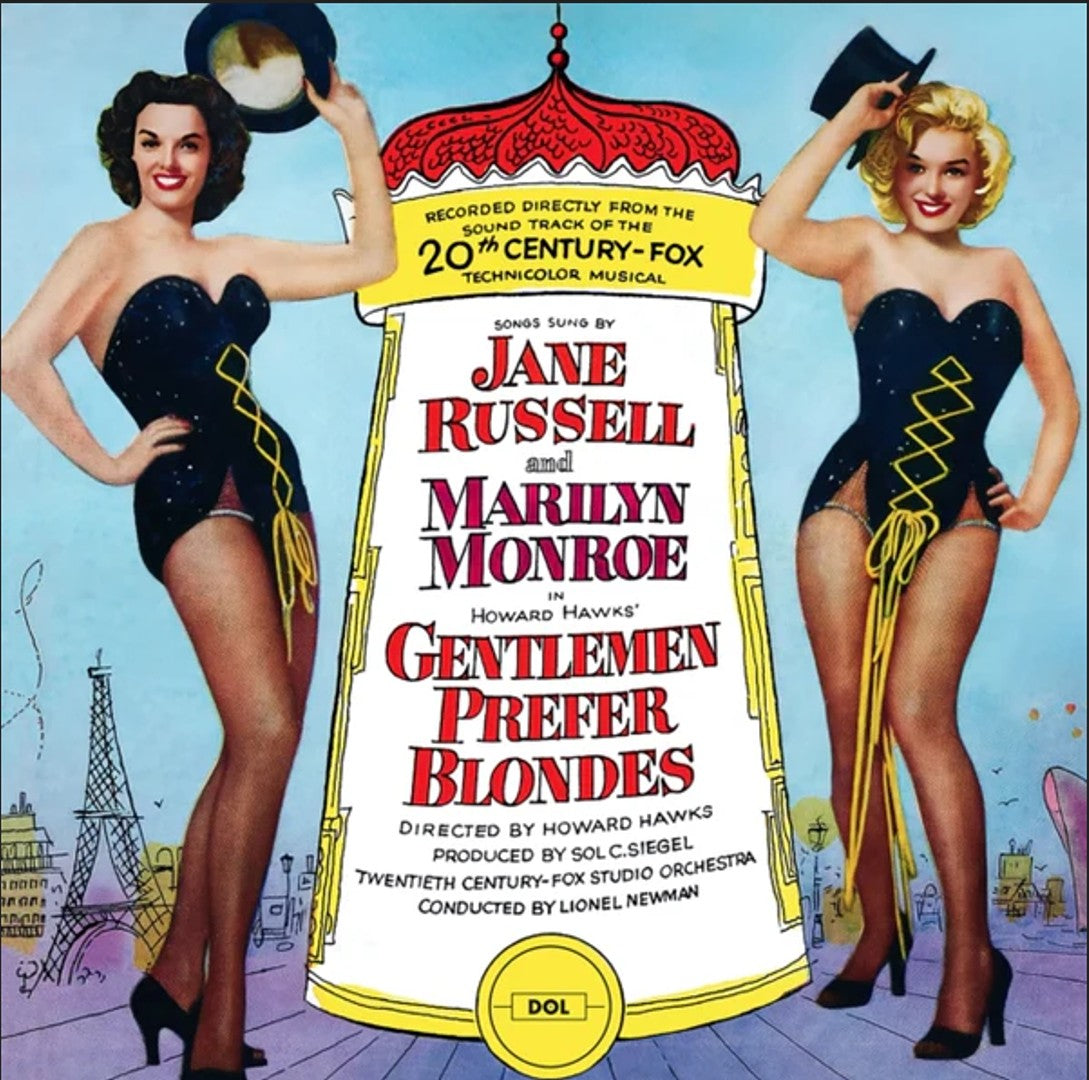 Jane Russell & Marilyn Monroe - (PRE-ORDER 10/3/25) Gentlemen Prefer Blondes [Limited Edition, Import] (TRANSPARENT VINYL) | Mint (M) Mint (M)-