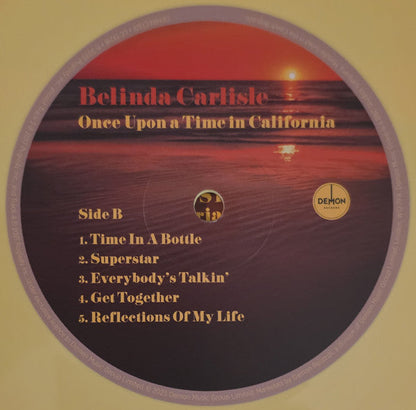 Belinda Carlisle - Once Upon A Time In California (Orange & Yellow Swirl 'California Sunset' Vinyl) | Mint (M) Mint (M)-