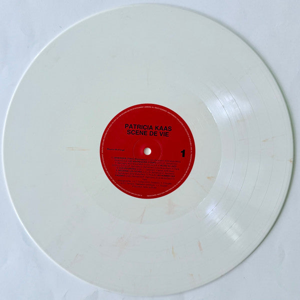 Patricia Kaas - Scène De Vie (WHITE VINYL) | Mint (M) Mint (M)-