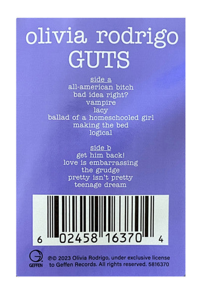 Olivia Rodrigo - Guts (PICTURE DISC) | Mint (M) Mint (M)-