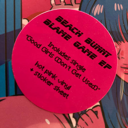 Beach Bunny - Blame Game EP (HOT PINK VINYL) | Mint (M) Mint (M)-