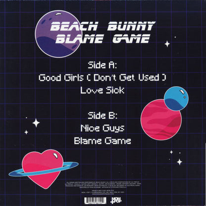 Beach Bunny - Blame Game EP (HOT PINK VINYL) | Mint (M) Mint (M)-