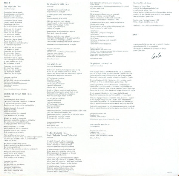 Carla Bruni - Carla Bruni | Mint (M) Mint (M)-