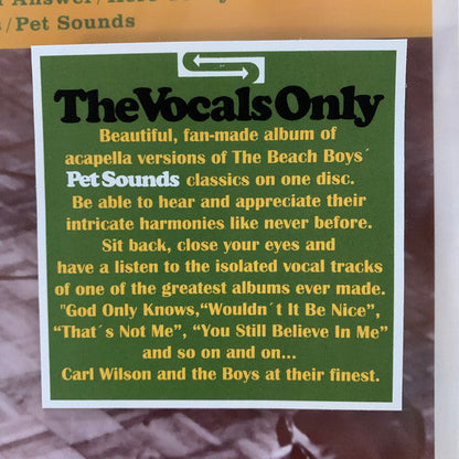 The Beach Boys - The Vocals Only Pet Sounds (VINYL) | Mint (M) Mint (M)-