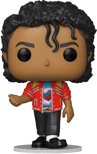Michael Jackson - Funko POP! Rocks: Michael Jackson - Beat It (Vinyl Figure, Collectible) |-