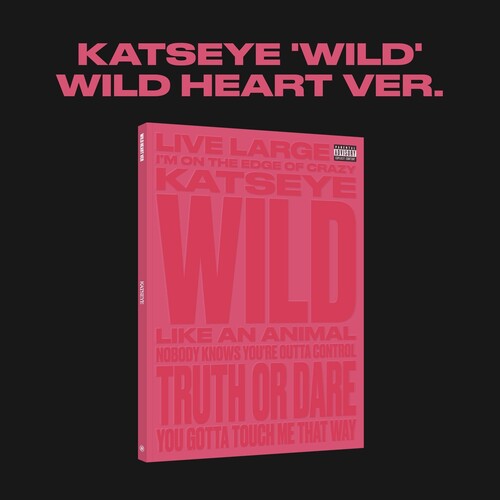 KATSEYE - (PRESALE 8/14/26) Wild [Wild Heart Ver.](PRESALE 8/14/26) Wild (STICKER BOOK KEYRING CARD PHOTOS CD BIGHIT MUSIC / HYBE 2026) | NEW-