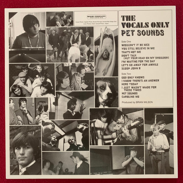 The Beach Boys - The Vocals Only Pet Sounds (VINYL) | Mint (M) Mint (M)-