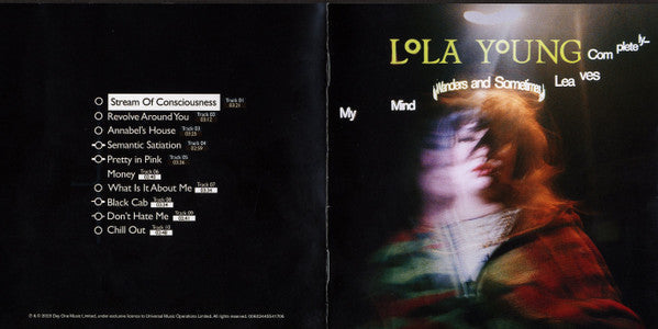Lola Young - My Mind Wanders And Sometimes Leaves Completely (CD) |-